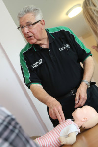 First aid training at Jubliee Court